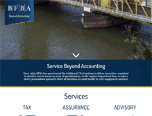 Tablet Screenshot of bfba.com