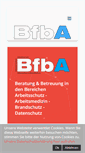 Mobile Screenshot of bfba.eu