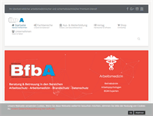 Tablet Screenshot of bfba.eu